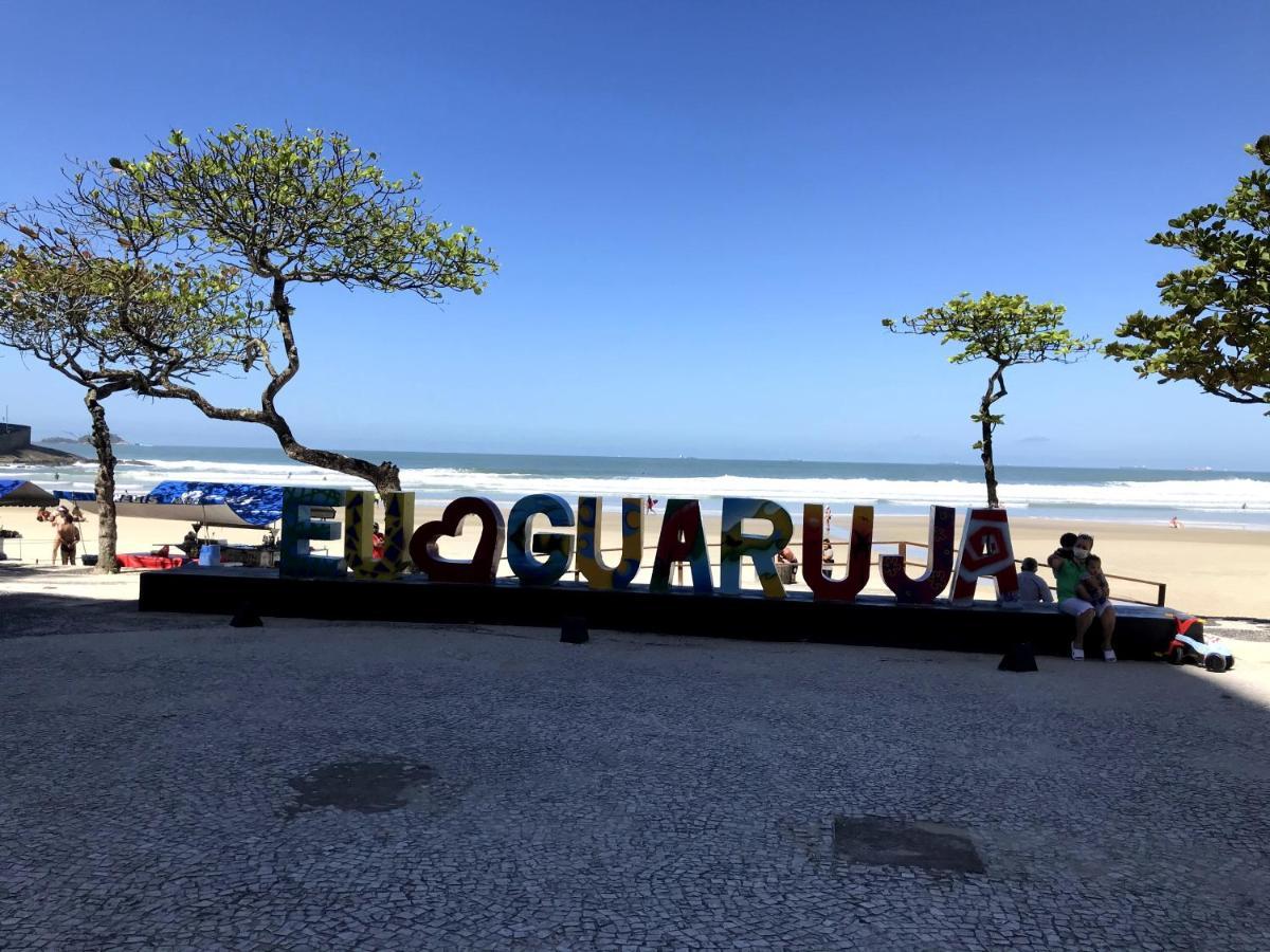 Pitangueiras, Frente Ao Mar Com Servico De Praia Apartment Guaruja Ngoại thất bức ảnh